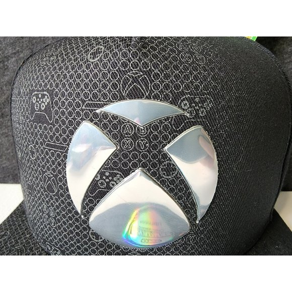 XBox Hat  Snapback Metallic Concept One Microsoft Baseball Skater Hat - Picture 4 of 6